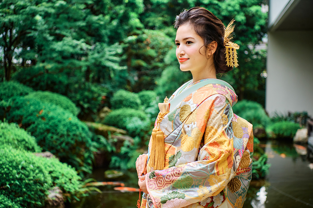 和装の花嫁